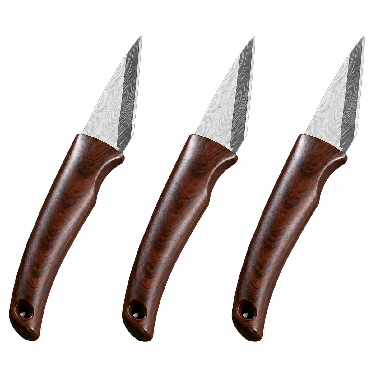 Three Ridgeline knives