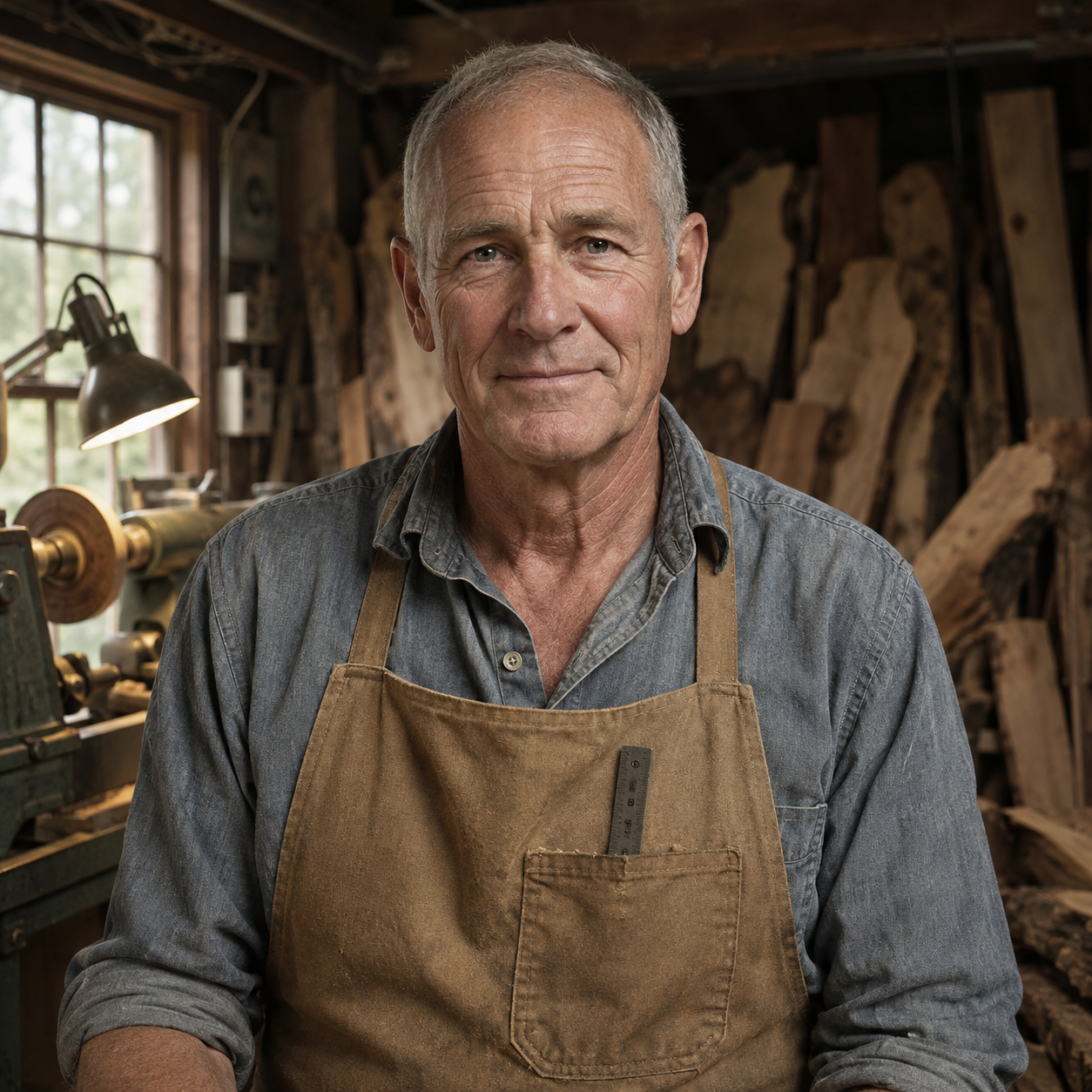 Duane, the wood turner who shapes every Ridgeline handle
